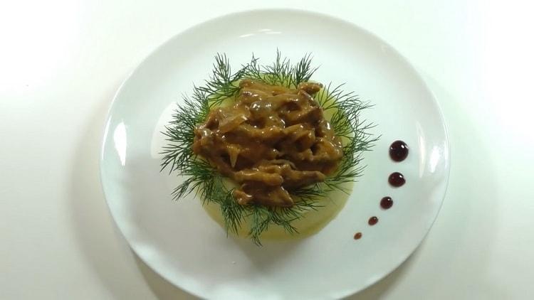 Рецептата за вкусен телешки строганоф от говеждо месо