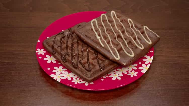 Виенски вафли в мултипекарни готови