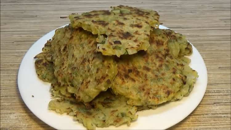картофени палачинки без яйца са готови