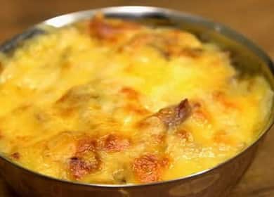 Вкусна жулиена стъпка по стъпка рецепта със снимка