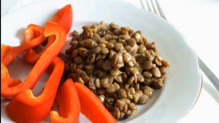 Как да научите как да готвите вкусна зелена леща с проста рецепта
