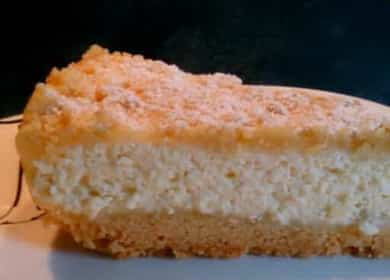 Вкусен кралски чийзкейк в бавна готварска печка по стъпка по стъпка рецепта със снимка
