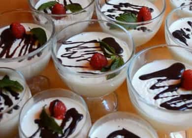 Класическа рецепта за десерт Panna Cotta 🥛