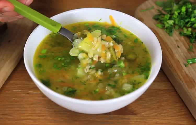 Как да научите как да готвите вкусна постна туршия с ечемик