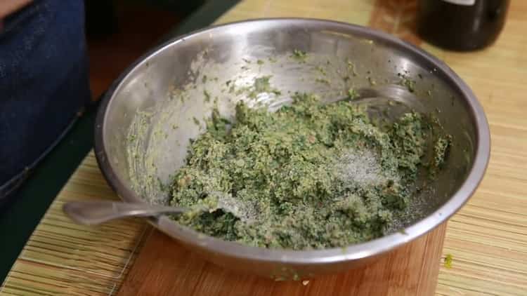 Спанак Фали - вкусна грузинска закуска