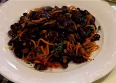 Как да научите как да приготвите вкусна салата с консервирани зърна beans