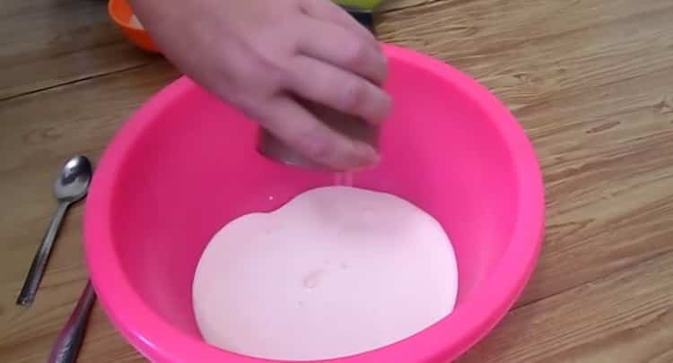 Готвене на тестото върху кефир