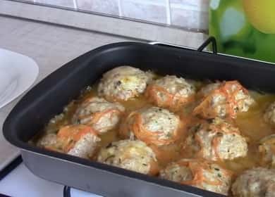 Как да научите как да приготвяте вкусни кюфтета със сос и ориз във фурната 🍲