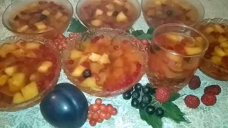 плодово желе готово