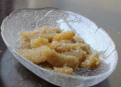 Вкусен и здравословен джинджифил в захар: готвим според рецепта стъпка по стъпка със снимка.