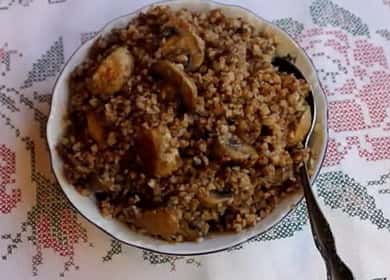 Най-доброто гарнитура - вкусна елда с гъби 🍲
