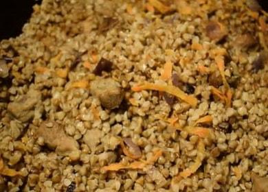 Елда със свинско месо в бавна готварска печка - проста, вкусна и много бърза рецепта 🥣