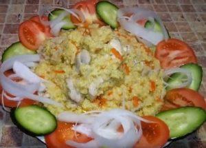 Вкусна и задоволителна каша с просо с месо: ние готвим по стъпка по стъпка рецепта със снимка.