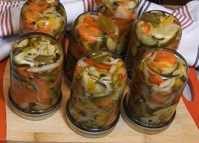 Салата Donskaya за зимата - хрупкави и ароматни зеленчуци през цялата година 🥫