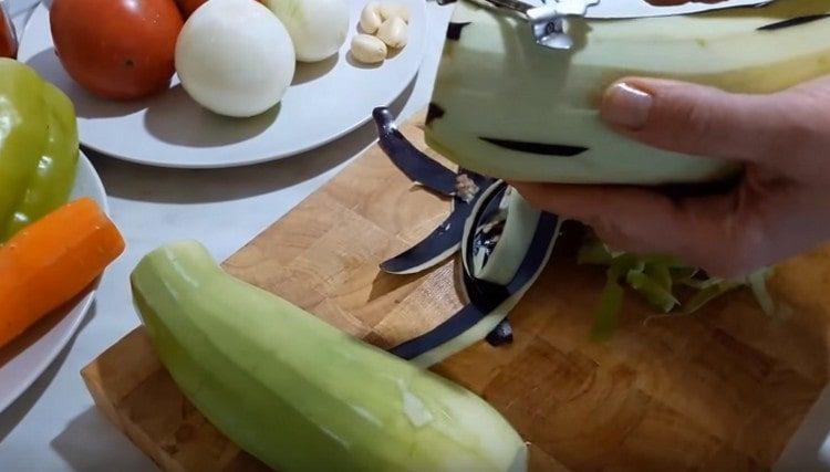 Корите от тиквички и патладжан