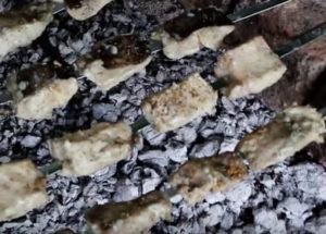Готвене на вкусен кебап от сом: проста стъпка по стъпка рецепта със снимка.