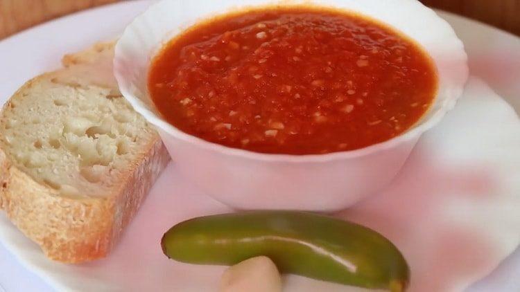 Най-вкусната домашна аджика рецепта стъпка по стъпка със снимки