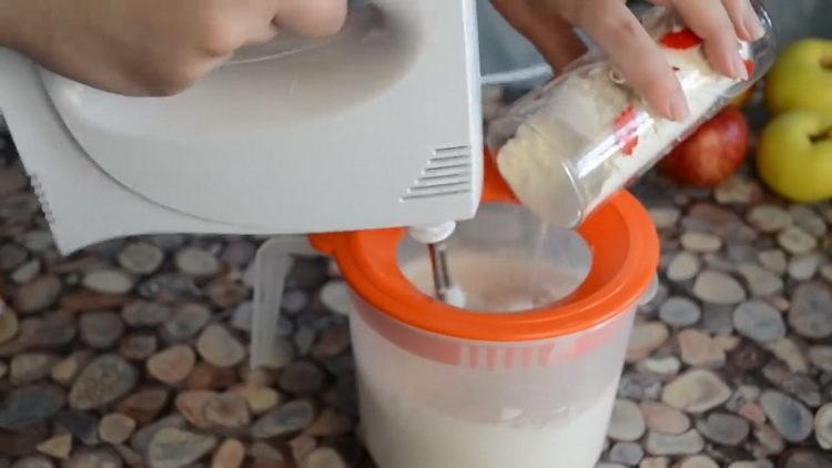 Пресейте брашно за готвене