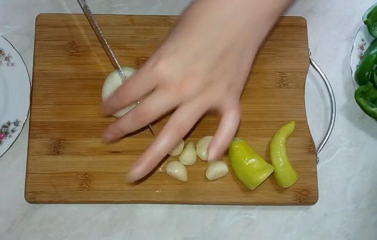 пригответе съставките