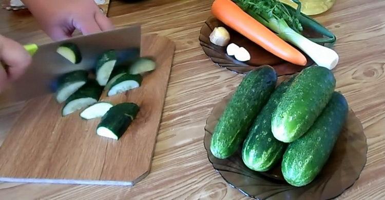 рецепта за пържени краставици