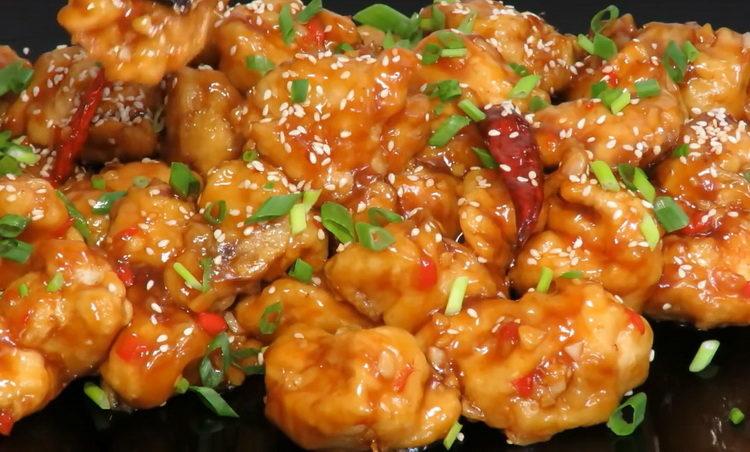 Вкусно и ароматно пиле в портокалов сос