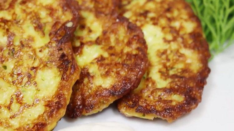 палачинки за сирене с тиквички готови