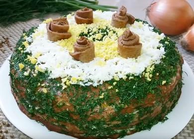 Как да научите как да приготвите вкусна торта от черен дроб от свинско месо с проста рецепта 🥩