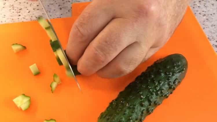 нарязани краставици