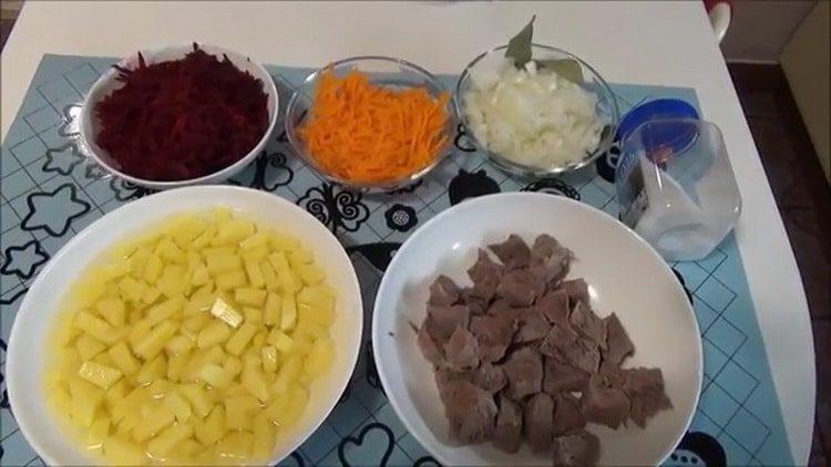 класическа рецепта за цвекло с месо