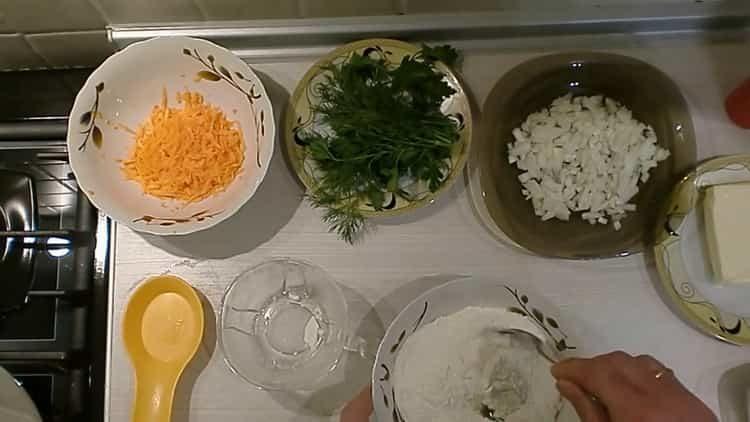 Пресейте брашно за готвене