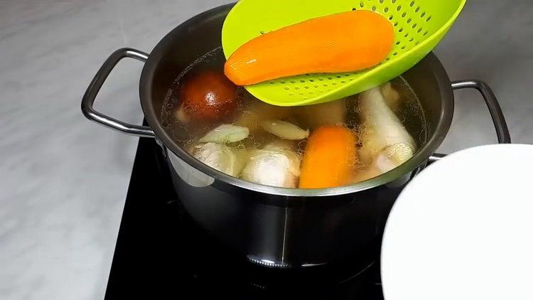Вземете морковите да се сварят