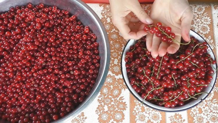 Готвене на вино с червена касис