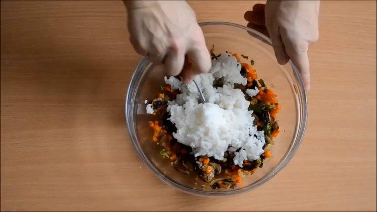 смесете съставките