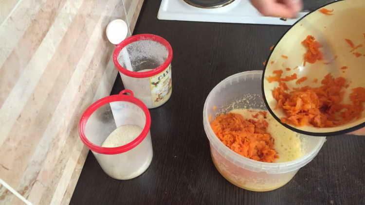 комбинирайте яйца и моркови