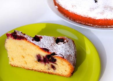 Ароматен и вкусен  пай с френско грозде