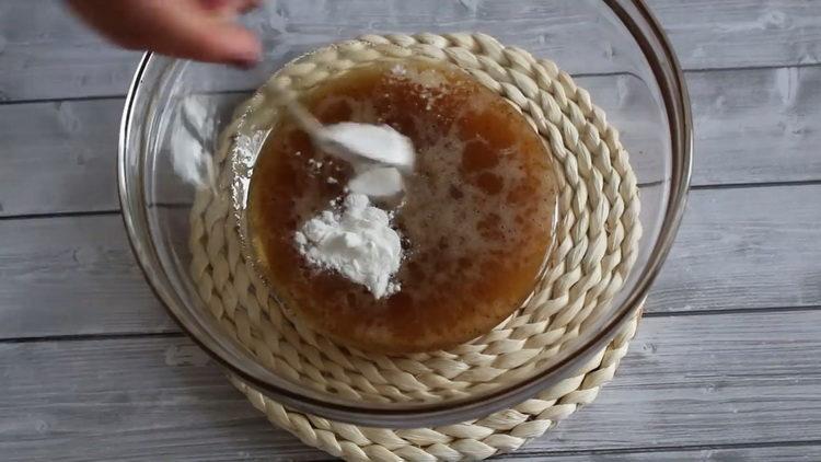 добавете сода