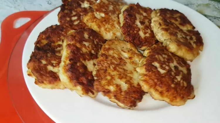 нарязани котлети от пилешки гърди