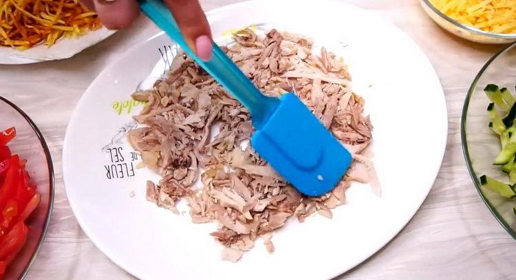 смесете съставките