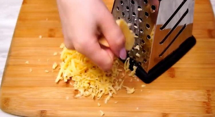 настържете кашкавал