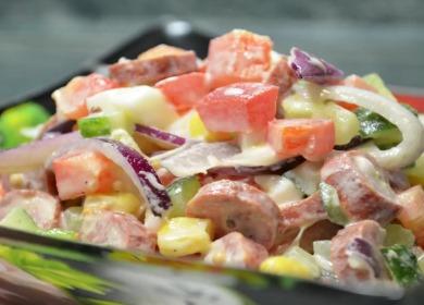 Ярка и вкусна  салата за рожден ден