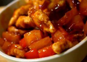 невероятно вкусно свинско в сладко-кисел сос