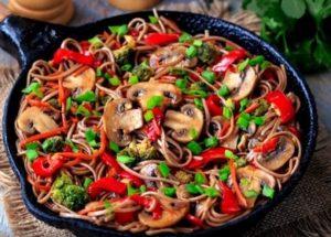 вкусни елда юфка: рецепта със стъпка по стъпка снимки.