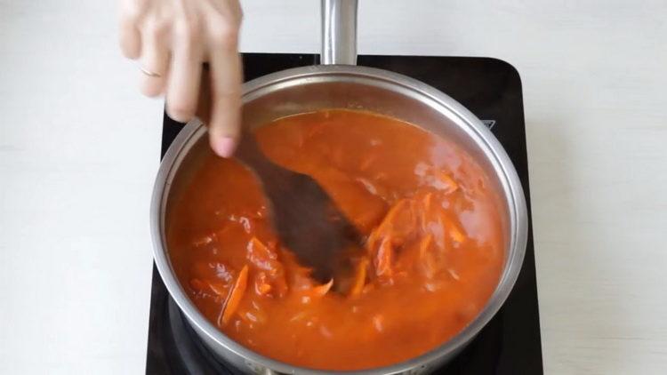 смесете съставките