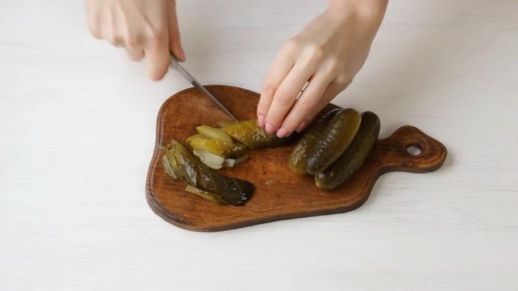 нарязани краставици
