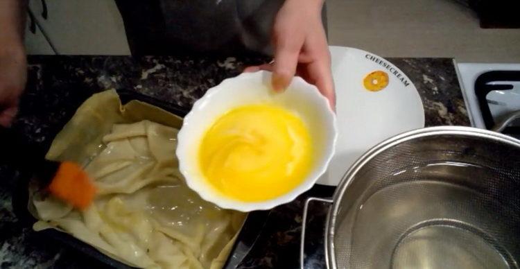 пригответе съставките