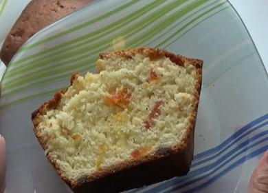 Вкусен въздушен кифла с кисело мляко