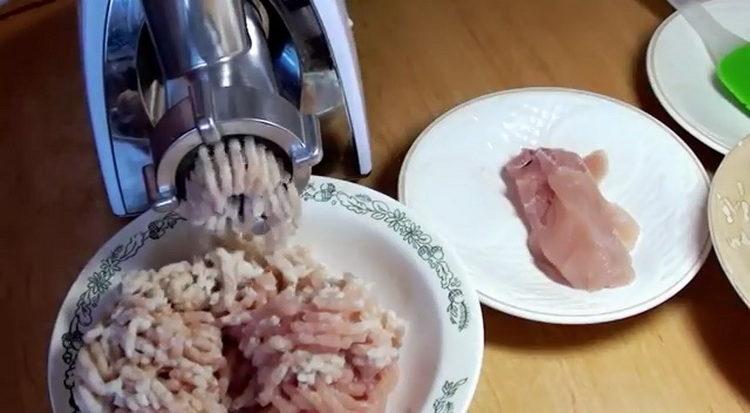 превъртете месото