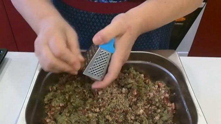 настъргани подправки