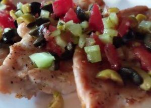 готвене шик пиле на скара