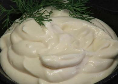 Майонеза без яйца  в мляко - безопасна, вкусна и бърза